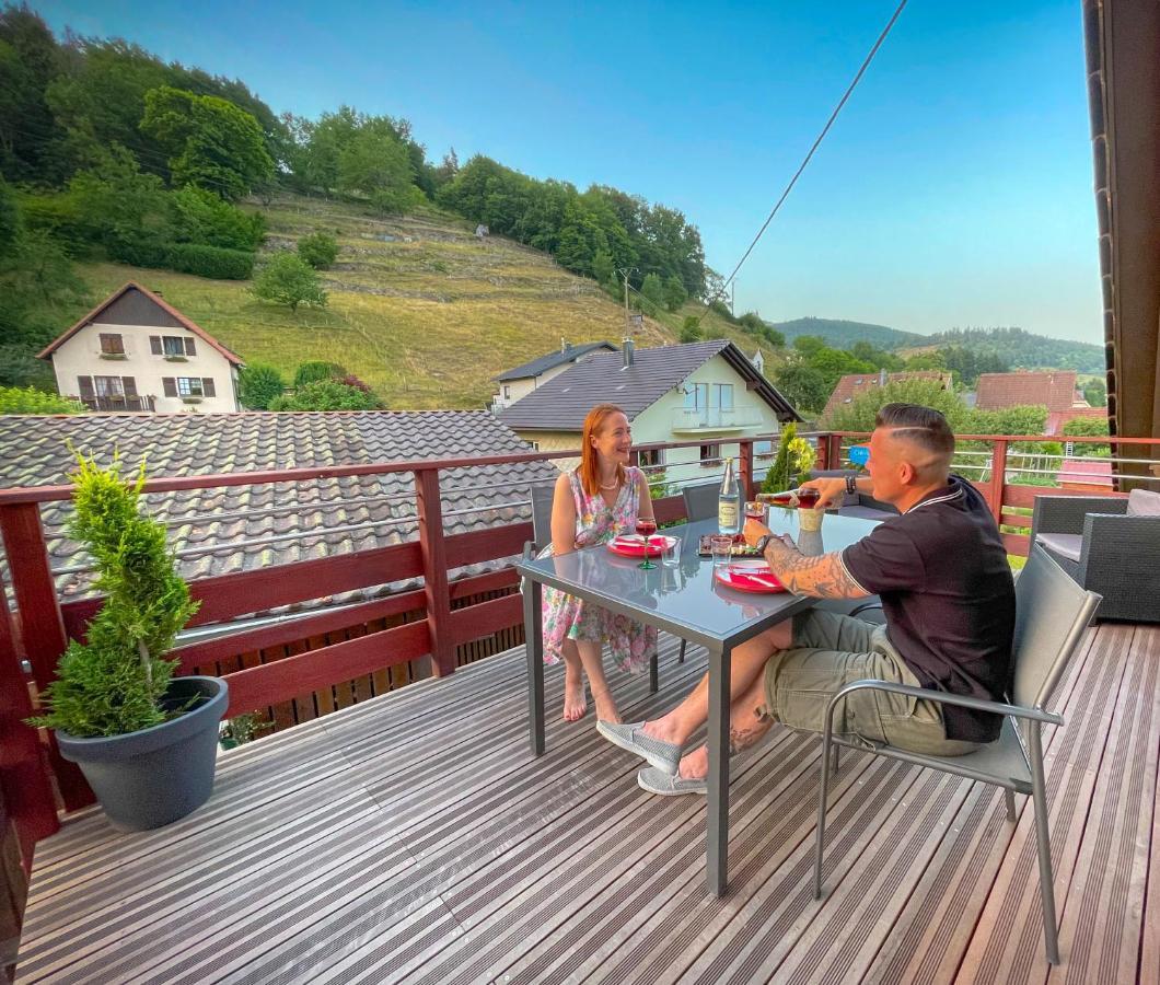 Gite Du Silberwald Charmant Gite Avec Spa - Jacuzzi , Acces Privatif Stosswihr Exterior foto