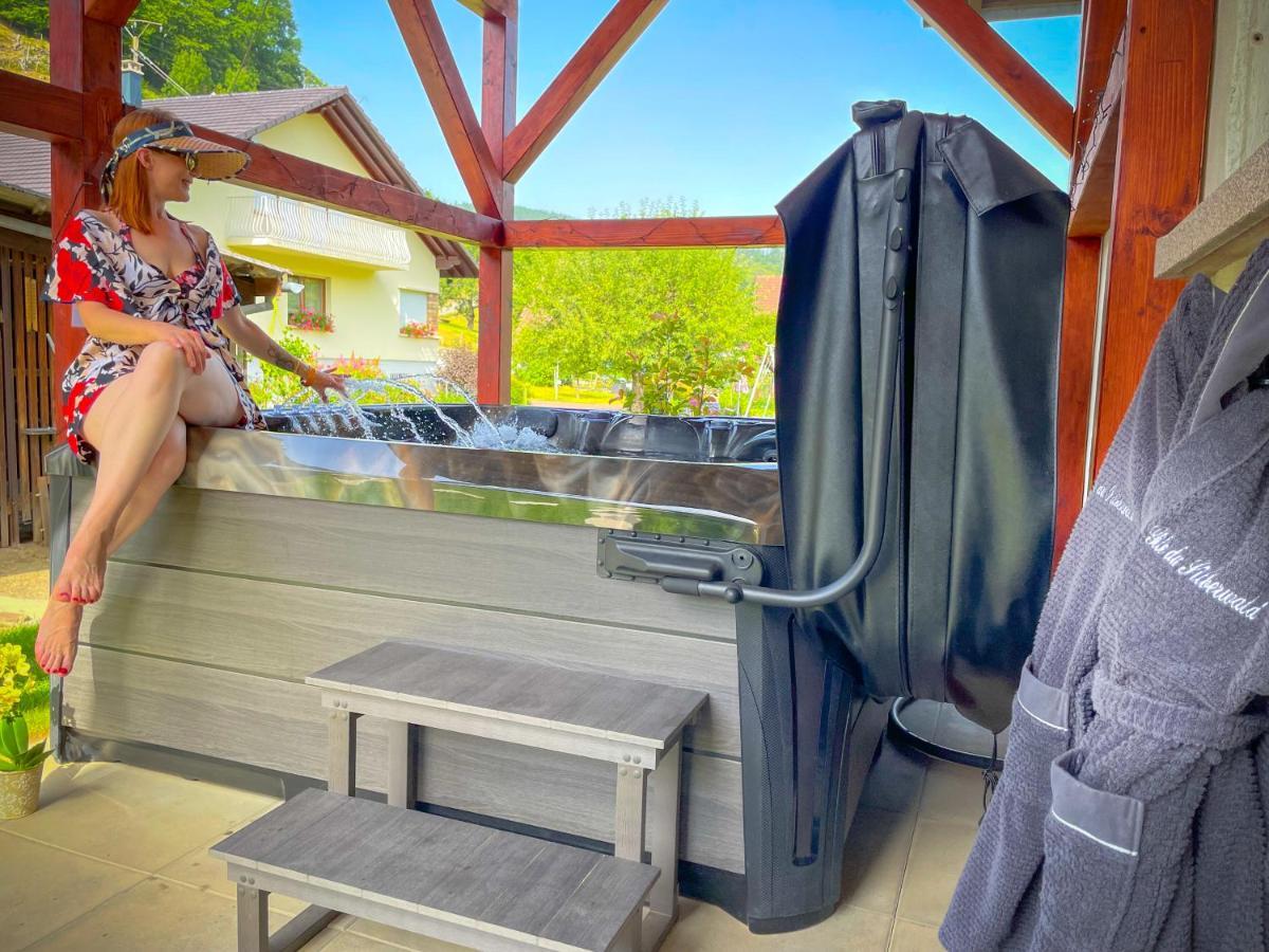 Gite Du Silberwald Charmant Gite Avec Spa - Jacuzzi , Acces Privatif Stosswihr Exterior foto